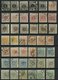 PORTOMARKEN P 1-10A,B O, 1874/77, Gestempelte Sammlung Lösen Von 134 Werten Mit Farbnuancen, Besseren Stempeln Etc., Fas - Used Stamps