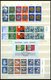 LOTS VB O, 1962-71, Saubere Partie Verschiedener Zentrisch Gestempelter Viererblocks, Nur Komplette Ausgaben, Pracht, Mi - Lotes/Colecciones