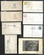 SLG., LOTS DEUTSCHLAND O,*,**,Brief , 1880-1956, Reste Bzw. Dubletten überwiegend Dt. Reich Und Gebiete In 2 Alben, Meis - Collections