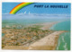 PORT LA NOUVELLE --1996--Vue Générale Aérienne ( Fantaisie  Arc En Ciel)--timbre --cachet - Port La Nouvelle