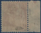 France Type Paix N°483* 1 Fr/1fr25c Rouge Surcharge Décalée à L'extreme !! RRR Ainsi Signé Calves - 1932-39 Vrede