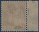 France Type Paix N°483* 1 Fr/1fr25c Rouge Surcharge Décalée à L'extreme !! RRR Ainsi Signé Calves - 1932-39 Paz