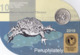 PERU 2019 , FROG GIANT , COIN ON CARD , MINT - Peru