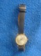 Delcampe - Vintage Belarus USSR Soviet Mechanical Wrist Watch LUCH 15 Jewels W. Black Band - Montres Anciennes