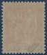 France Type Paix N°359** 80c/1fr Orange Surcharge Extremement Décalée !! Signé Calves - 1932-39 Paz