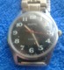 Delcampe - Vintage USSR Soviet Men Mechanical Wrist Watch WOSTOK 18 Jewels W/ Band #669720 - Montres Anciennes