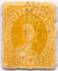 O 1875, 4 D., Yellow, Perf. 13, First Transfer, Used, XF!. Estimate 200€. - Sonstige & Ohne Zuordnung