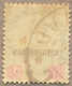 O 1891, 1 $, Green And Carmine, Ovpt KETAHKOTAAN, Part Cancel JAHORE BAHRU, VF!. Estimate 195€. - Andere & Zonder Classificatie