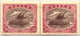 */pair 1916, 2 D., Brown-purple And Brown-lake, Pair, Broken Ornament At Bottom Right, Pos. 11, MH, F - VF!. Estimate 20 - Papua-Neuguinea