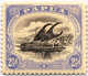 * 1907-10, 2 1/2 D., Black And Bright Ultramarine, Bird In The Sky At Top Right, Pos. 2, White Leaves At Right, Inverted - Papua-Neuguinea