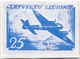 1944/45, 0,25 M., Blue, SS - Division Proof, Extremely Rare, NG, VF!. Estimate 4.000€. - Andere & Zonder Classificatie