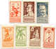 1922, Inflation Cinderella/private Issue Postage Stamps Produced By Marco Fontano In Italy, Set Of (6), MH, F - VF!. Est - Other & Unclassified