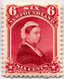 1894, 6 C., Crimson Lake, MH, VF - XF!. Estimate 200€. - Ohne Zuordnung