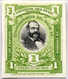 1901, 1 C., Green, Black, Imperforated Single Die Proof Of The American Banknote Company, Rare, NG, VF!. Estimate 900€. - Peru