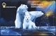 RUSSIA - RUSSIE - RUSSLAND ROSNEFT PETROL CARD POLAR BEARS PERFECT CONDITION - Sonstige & Ohne Zuordnung