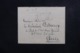 ROUMANIE - Enveloppe En Recommandé De Bucarest Pour La France En 1925, Affranchissement Au Verso - L 46586 - Lettres & Documents