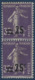 France Semeuse N°218**25/35c  Violet C Quasiment Absent Tenant à Normal R Ainsi Signé Calves - 1932-39 Paz