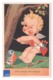 Cupidon 1950 Suède Illustrateur Arnold Tilgmann Cupidon Flèche Amour Tir à L'Arc Coeur Love Cupid Valentine's Day A30-72 - Valentine's Day
