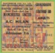 European Champions Club Cup Manchester United - A. C. Milan 1969 Ticket Football Biglietto Calcio Milano England Italia - Toegangskaarten