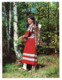 AU PAYS DES PEAUX ROUGES . JEUNE MÈRE OJIBWAY . CANADA . PUBLICITÉ NÉMATORAZINE - Réf. N°83P - - Autres & Non Classés