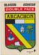 730 _ 33 - ARCACHON . BLASON AHESIF DOUBLE FACE . SCANS RECTO VERSO - Arcachon