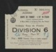 Ticket Football  N° 000004 COUPE DE FRANCE  1952 REIMS Bat  RASING   PARC DES PRINCES    ( Très Très Bonne TENUE ) Ti10 - Tickets - Vouchers