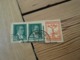 3 Timbres  Mustafa Kemal Atatürk 10 Para. ANKARA - 1934-39 Sandjak D'Alexandrette & Hatay