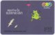 THAILAND E-634 Prepaid 1-2-Call - Cartoon, Animal, Frog - Used - Tailandia