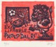 Ex Libris Paolo Dalri - Remo Wolf (1912-2009) Gesigneerd - Voetbal Football - Ex-Libris