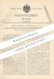 Original Patent - Henry Howard , Brookline , USA , 1900 , Darstellung Von Kohlensäure Neben Natriumbisulfit | Chemie - Historische Dokumente