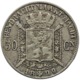 1899 50 Centimes Belgium Coin Silver Leopold II Dutch Text - 50 Cents