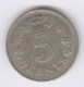 MALTA 1972: 5 Cents, KM 10 - Malte