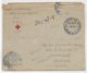 1918 - ARMEE AMERICAINE EN FRANCE - ENVELOPPE RED CROSS EXPRESS ! SERVICE N°905 Avec CENSURE - NEUVIC (DORDOGNE) => USA - Rotes Kreuz