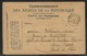 Secteurs Postaux : Tàd Trésor Et Postes (double Cercle Sans Numéro) 10.11.1918 / CP FM Emprunt De La Libération Mod. A1 - Lettres & Documents