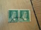 2 Timbres  Mustafa Kemal Atatürk .   Sur Support - 1934-39 Sandjak Alexandrette & Hatay