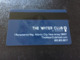 Hotelkarte Room Key Keycard Clef De Hotel Tarjeta Hotel THE WATERCLUB  By BORGOTA ATLANTIC CITY - Ohne Zuordnung