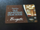 Hotelkarte Room Key Keycard Clef De Hotel Tarjeta Hotel BORGOTA ATLANTIC CITY - Ohne Zuordnung