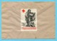 Brief Mit Viererblock 1945 - SBK Nr. W 24 (Mi Nr. 464) - Absender: Schweiz. Rrotes Kreuz Kinderhilfe - Storia Postale