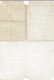 FACULTE MEDECINE MONTPELLIER - TOUREN GUILLAUME NE 1815 CAMPLONG HERAULT - BORDEREAU INSCRIPTIONS 1833 A 1837 - Historische Dokumente