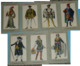 Rare Lot D'anciennes Images Chromos Lytho Chocolat REVILLON, Costumes Historiques Français - Revillon