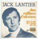 JC , 45 T ,vinyl , JACK LANTIER , DEDICACEE , 2 Scans,  Frais Fr 3.50 E - Otros & Sin Clasificación