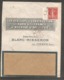 Enveloppe  Ateliers Constrution Du Nord De La France 10c Semeuse  Oblit Valenciennes A Paris  1911 + Au Dos Oblit LYON - 1906-38 Säerin, Untergrund Glatt