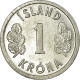 Monnaie, Iceland, Krona, 1976, TTB, Aluminium, KM:23 - Islande