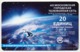 RUSSIA - RUSSIE - RUSSLAND MGTS 20 UNITS CHIP PHONECARD TELECARTE SPACE COSMOS - ORBITAL STATION SALUT-6 QTY 90.000 - Russland