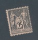 FRANCE - N°YT 97 NEUF** SANS CHARNIERE - 1886 - 1876-1898 Sage (Type II)