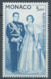 MONACO - 1959 - Poste Aérienne Y.T. N°76 - 5 F. Bleu - Sainte Dévote Patronne De La Principauté - Neuf** TTB Etat - Luftfahrt