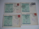 1942 Lot De 15 Cartes Journee Du Timbre Restons Groupes - 1921-1960: Période Moderne