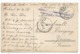 CARTE FINHAUT VALAIS 1916 GRIFFE VIOLETTE INTERNEMENT DES PRISONNIERS SUISSE - Storia Postale
