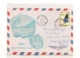 1973 ENVELOPPE PAR AVION  DU 11/10/73  N° 93 - Storia Postale