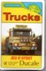 Jeu  D'atout Quartettes TRUCKS  Card - Jeu Des 7 Familles Playing Cards - Autres & Non Classés